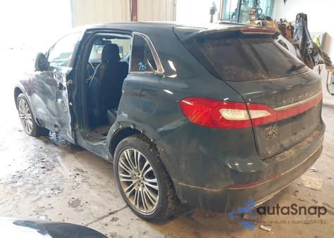 2016 Lincoln Mkx Reserve z USA, uszkodzony, nr VIN 2LMTJ8LRXGBL42213